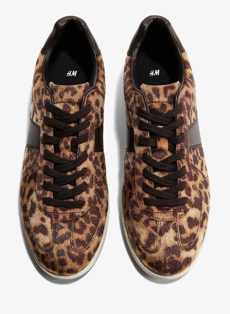 H&M Patterned trainers